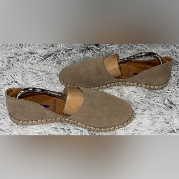 Verbenas Carmen Leather Suede Espadrille Size 41 - Picture 2 of 10